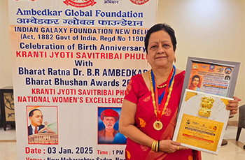 National Excellence Kranti Jyoti Savitribai Phule Award