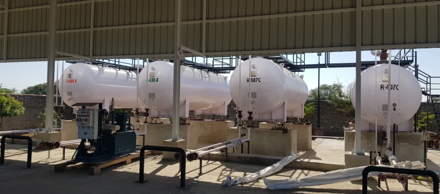 Refrigenrent Storage Vessels